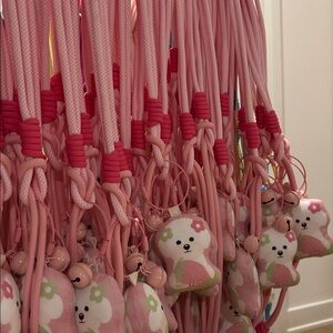 🩷🍡Handmade Mochi 3-in-1 Lanyard Crossbody | Wrist Phone Strap